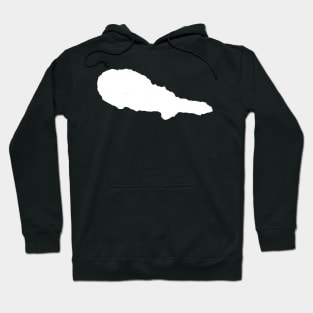 Pico island, white Hoodie